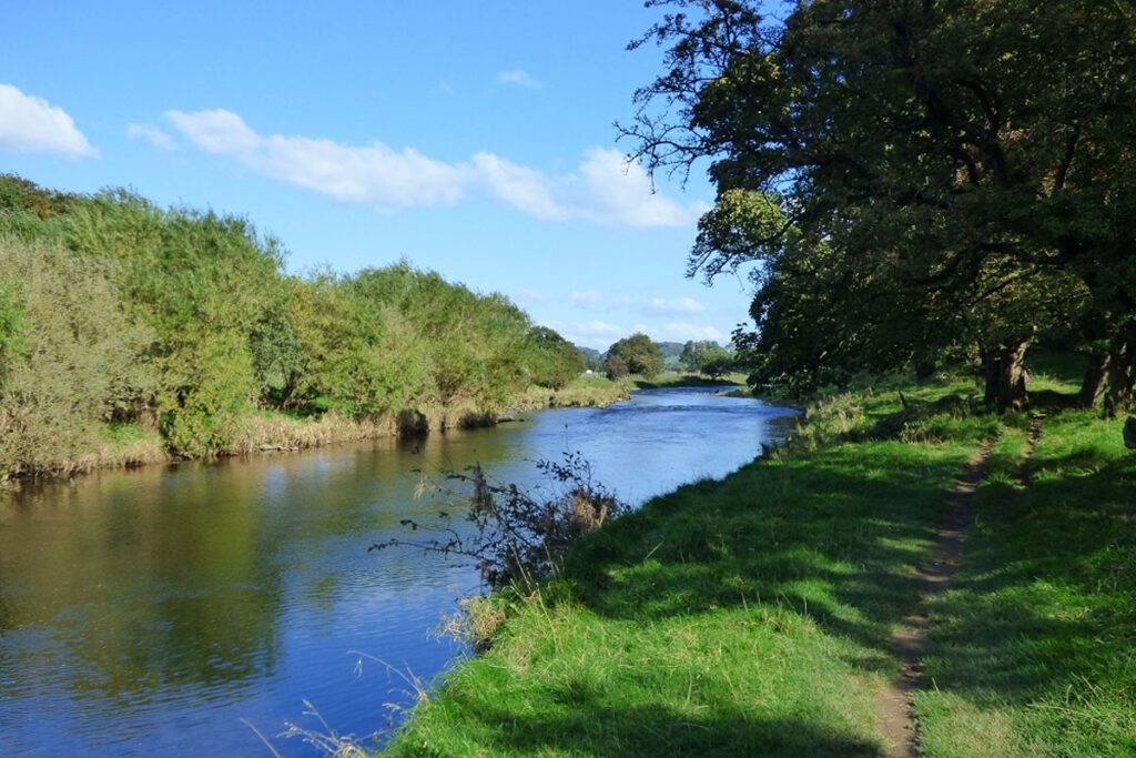 Clitheroe Anglers Association river scene