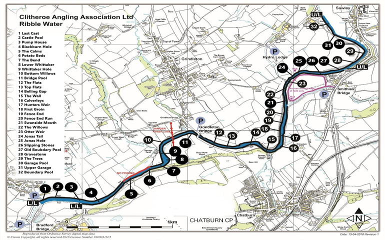 On the River Ribble map image